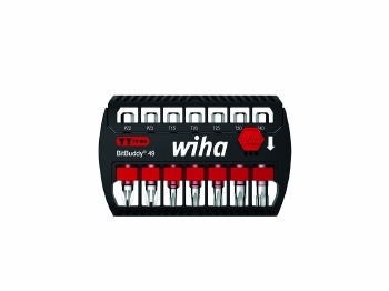 Wiha Bitset BitBuddy® TY-bit 49 mm Pozidriv, TORX® 7-delig 1